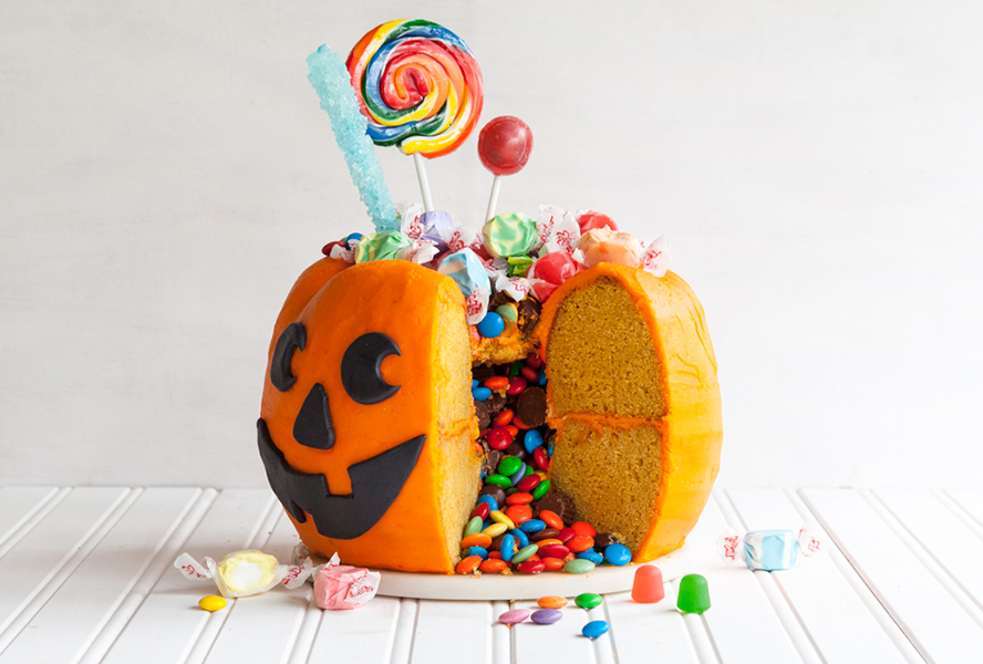 Jack O Lantern Cake